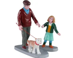 02926 - Afternoon Stroll, Set Of 2 - Lemax Figurines