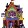 75494 - Agatha's Costume Crypt, With Adaptor (No Color Box) - Lemax Spooky Town Halloween Village Houses & Buildings