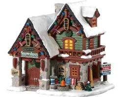 85328 - Backwoods Snowshoe Rental Shop - Lemax Vail Village