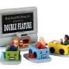 33616 - Backyard Drive-In, Set Of 4 - Lemax Table Pieces