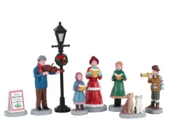 02949 - Baily's Music School Carolers, Set Of 8 - Lemax Figurines