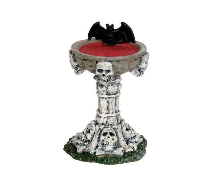 54908 - Bat Bath - Lemax Spooky Town Accessories