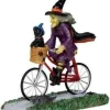 32109 - Be-Witching Bike Ride - Lemax Spooky Town Halloween Village Figurines