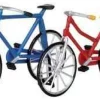 14377 - Bicycles, Set Of 2 (Self-Stand) - Lemax Christmas Village Misc. Accessories