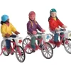 72502 - Bike Ride, Set Of 3 - Lemax Figurines