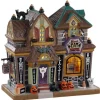 05610 - Black Cat Halloween Decor - Lemax Spooky Town Houses