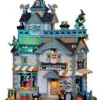 05005 - Black Cauldron Boo-Tique, With 4.5V Adaptor (No Color Box) - Lemax Spooky Town Houses