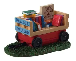 94534 - Book Wagon - Lemax Misc. Accessories
