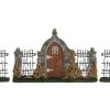 84343 - Bramble Gate, Set Of 3 - Lemax Spooky Town Accessories