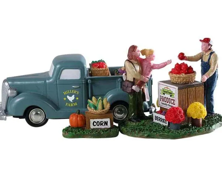 93428 - Buy Local, Set Of 3 - Lemax Table Pieces