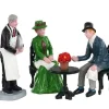 02925 - Cafe Society, Set Of 4 - Lemax Figurines