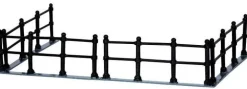 44789 - Canal Fence, Set Of 4 - Lemax Christmas Village Misc. Accessories
