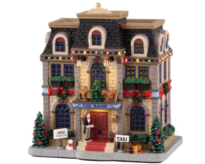 15737 - Christmas At The Savoy, With 4.5V Adaptor - Lemax Caddington Village