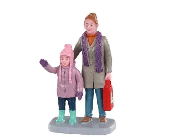 02959 - Christmas Market Shoppers - Lemax Figurines