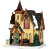 55960 - Church Potluck Supper - Lemax Caddington Village Christmas Houses & Buildings
