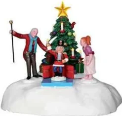 24478 - Clara's Gift, Battery-Operated (4.5V) - Lemax Christmas Village Table Pieces
