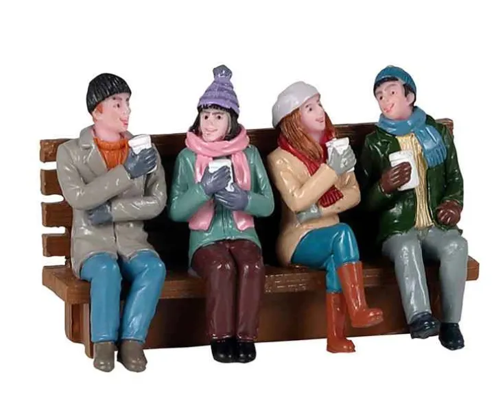 12040 - Coffee And Friends - Lemax Figurines