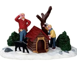 53218 - Construction Crew - Lemax Christmas Village Table Pieces