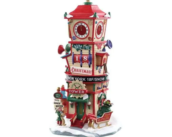 73333 - Countdown Clock Tower - Lemax Sugar N Spice Accessories