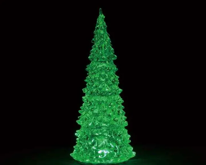 94515 - Crystal Lighted Tree, 3 Color Changeable, Large, Battery-Operated (4.5-Volt) - Lemax Trees