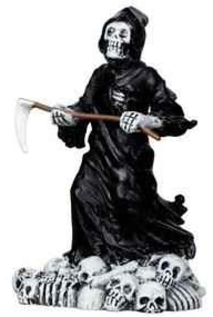 12890 - Deadly Grim Reaper - Lemax Spooky Town Halloween Village Figurines