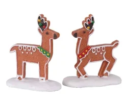12059 - Deer Delights, Set Of 2 - Lemax Sugar N Spice Figurines