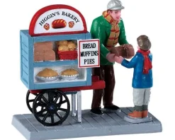 92749 - Delivery Bread Cart - Lemax Figurines