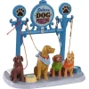 13567 - Dog Parking - Lemax Table Pieces