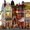 25868 - Dutch Cheese Festival And Farmers Market, Battery-Operated (4.5-Volt) - Lemax Christmas Village Facades
