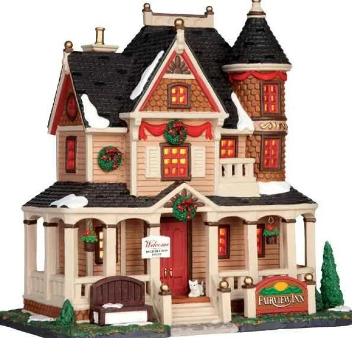 45701 - Fairview Inn - Lemax Caddington Village Christmas Houses & Buildings