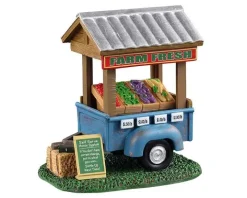 13565 - Farm Fresh Vegetable Trailer - Lemax Table Pieces