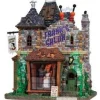 85662 - Frank's Salon, With 4.5-Volt Adaptor - Lemax Spooky Town Halloween Village Houses & Buildings