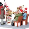 33034 - Gazebo Band - Lemax Christmas Village Table Pieces