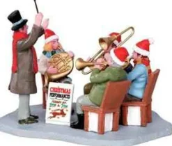 33034 - Gazebo Band - Lemax Christmas Village Table Pieces