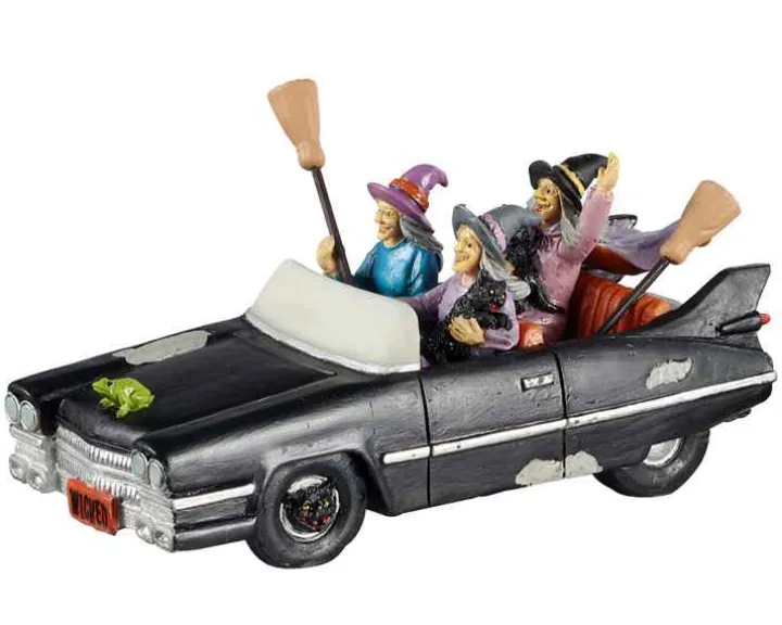 13552 - Girls Night Out On Halloween - Lemax Spooky Town Accessories