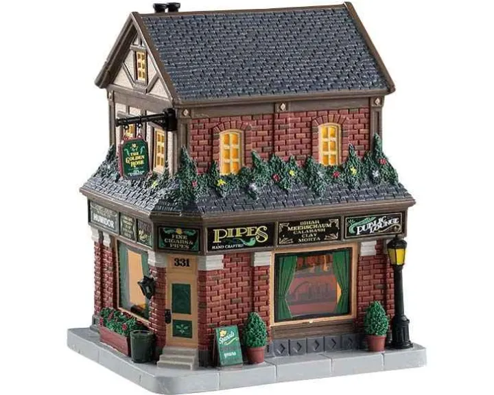 85340 - Golden Rose Cigars - Lemax Caddington Village