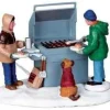 04234 - Grillin' & Chillin', B/O (4.5V) - Lemax Christmas Village Table Pieces