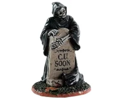 84345 - Grim Reaper Tombstone - Lemax Spooky Town Accessories