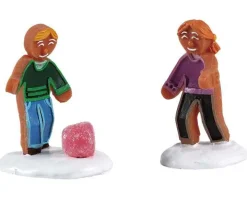 72568 - Gumdrop Games, Set Of 2 - Lemax Sugar N Spice Figurines