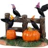 34077 - Halloween Crows - Lemax Spooky Town Accessories