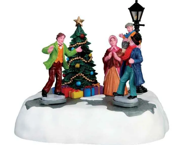64064 - Happy Christmas, Mr Scrooge!, Battery-Operated (4.5 Volts) - Lemax Table Pieces