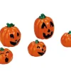 74239 - Happy Pumpkin Family, Set Of 5 - Lemax Spooky Town Accessories