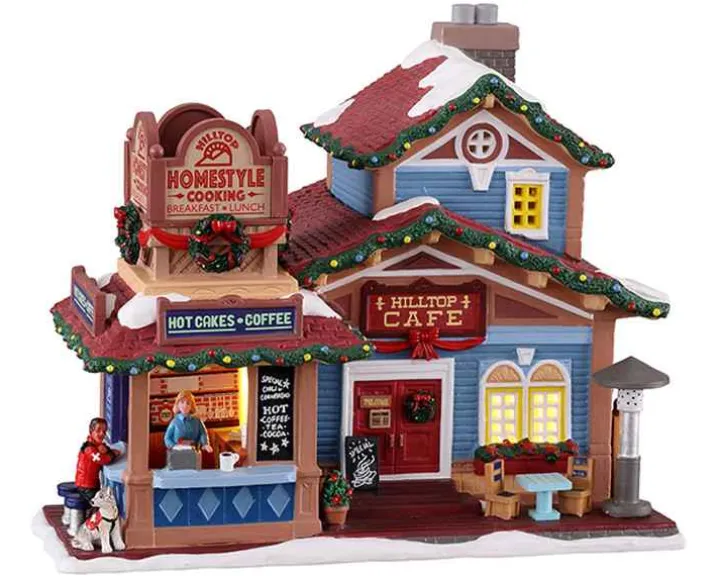 15799 - Hilltop Cafe - Lemax Caddington Village Christmas Houses & Buildings