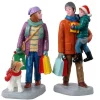 12016 - Holiday Shoppers, Set Of 2 - Lemax Figurines