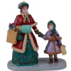 22142 - Holiday Shopping With Mum - Lemax Christmas Village Figurines