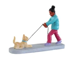 22132 - It's Time For A Walk - Lemax Christmas Village Figurines