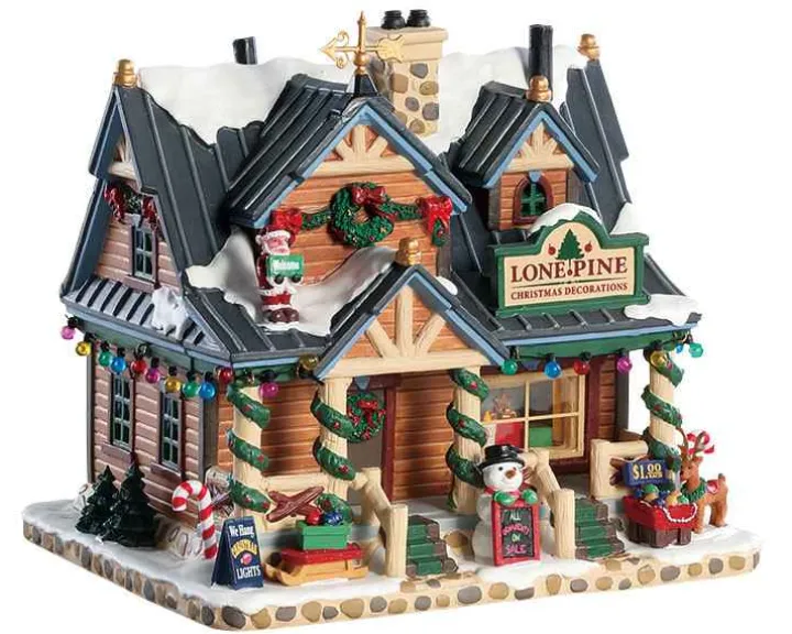 85323 - Lone Pine Christmas Decorations - Lemax Vail Village
