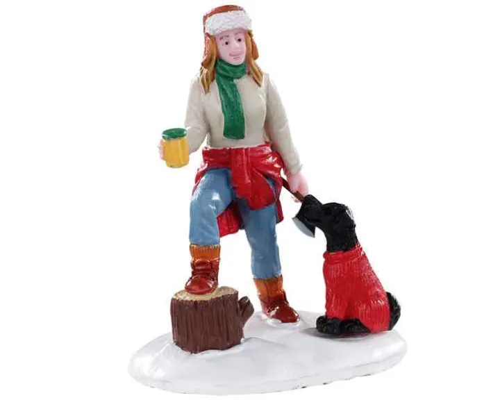 02965 - Lumberjill Sonia - Lemax Figurines