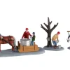 03523 - Maple Syrup Season, Set Of 3 - Lemax Table Pieces