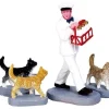 72511 - Merry Milkman, Set Of 4 - Lemax Figurines